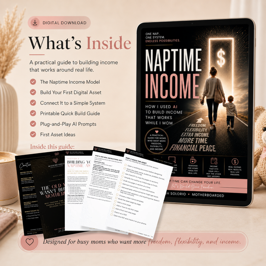 Naptime Income: The AI Income Guide for Moms | MotherBoarded