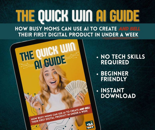 Quick Win AI Guide: Start Using AI to Create Income Momentum