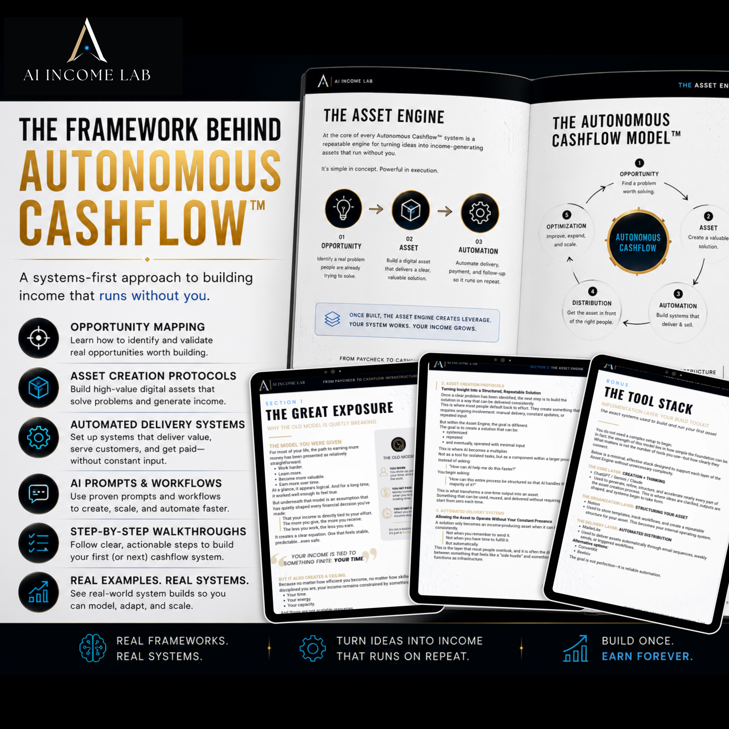 From Paycheck to Cashflow Infrastructure: Build Income that Runs Without You