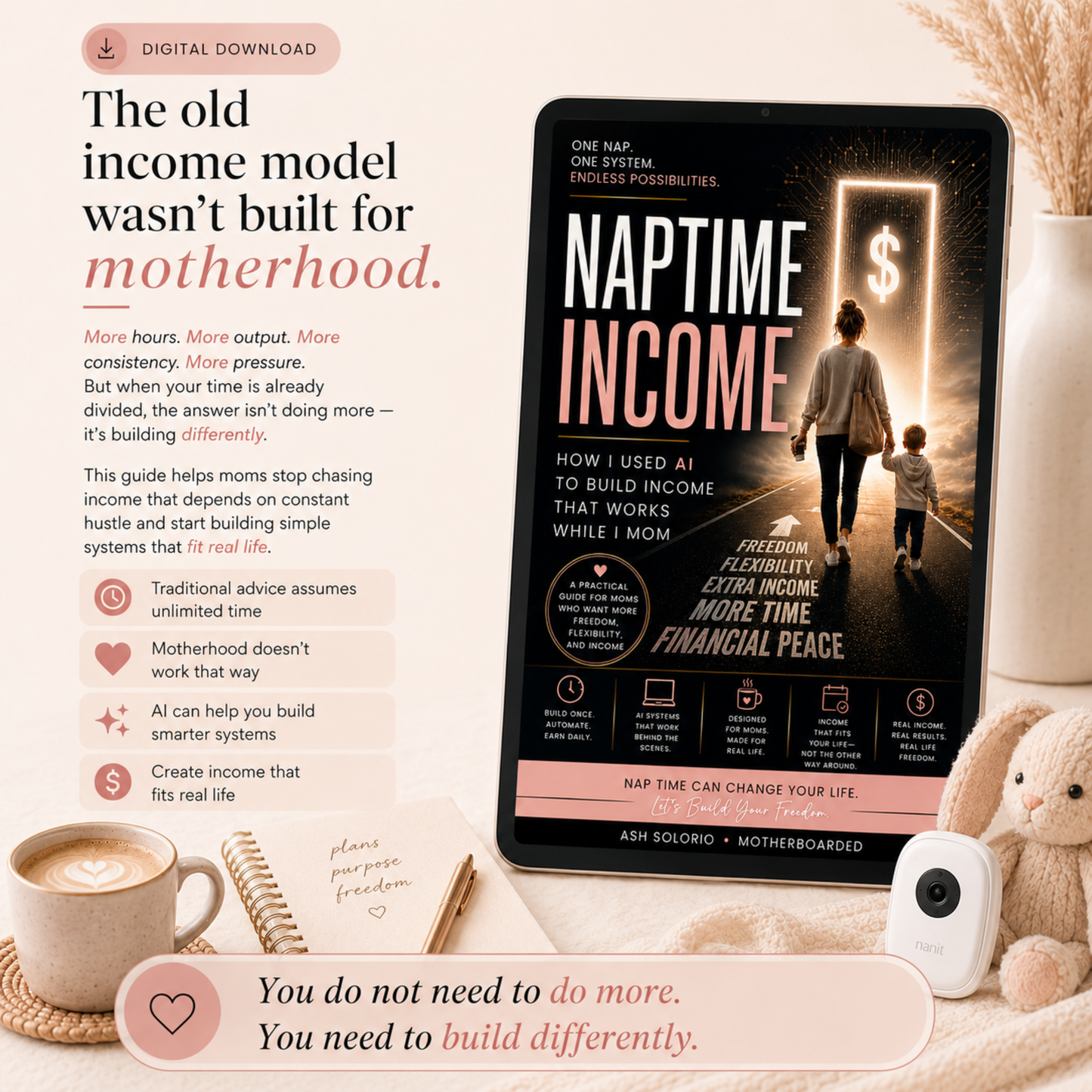 Naptime Income: The AI Income Guide for Moms | MotherBoarded