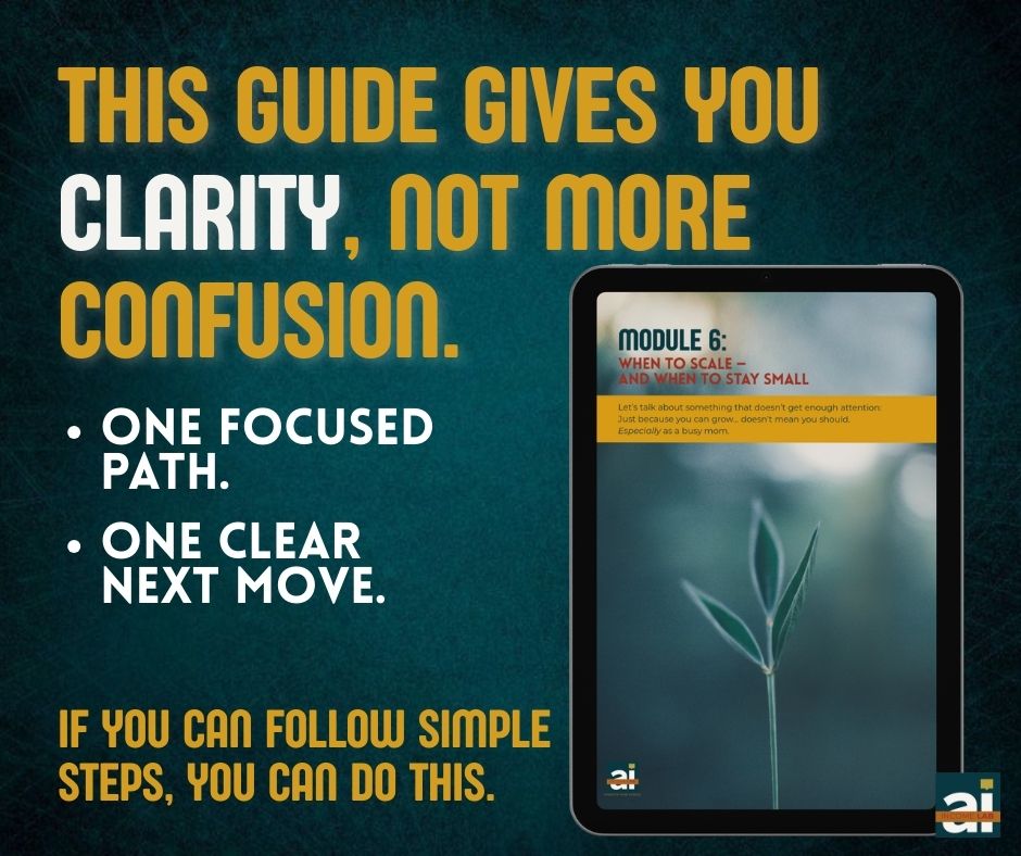 The Next Right Step in AI | Clarity & Momentum After Your First Win