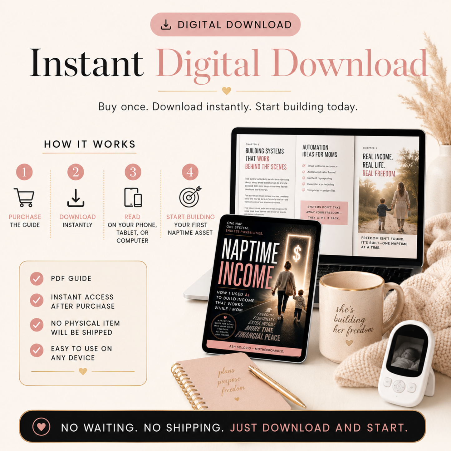 Naptime Income: The AI Income Guide for Moms | MotherBoarded