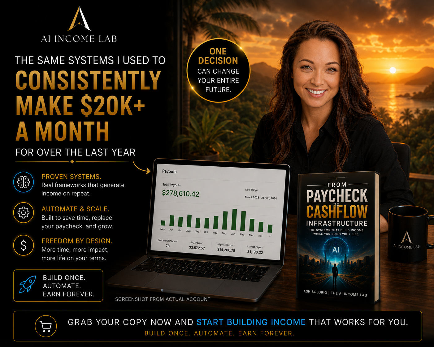 From Paycheck to Cashflow Infrastructure: Build Income that Runs Without You